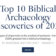 Top Ten Biblical Archaeology Discoveries of 2024